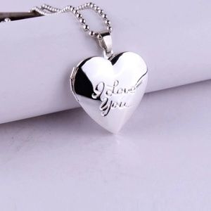 Necklace "I Love You" Heart Locket Necklace